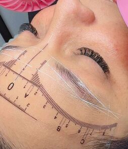 Professional brow design