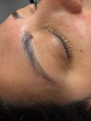 Brow artistry result